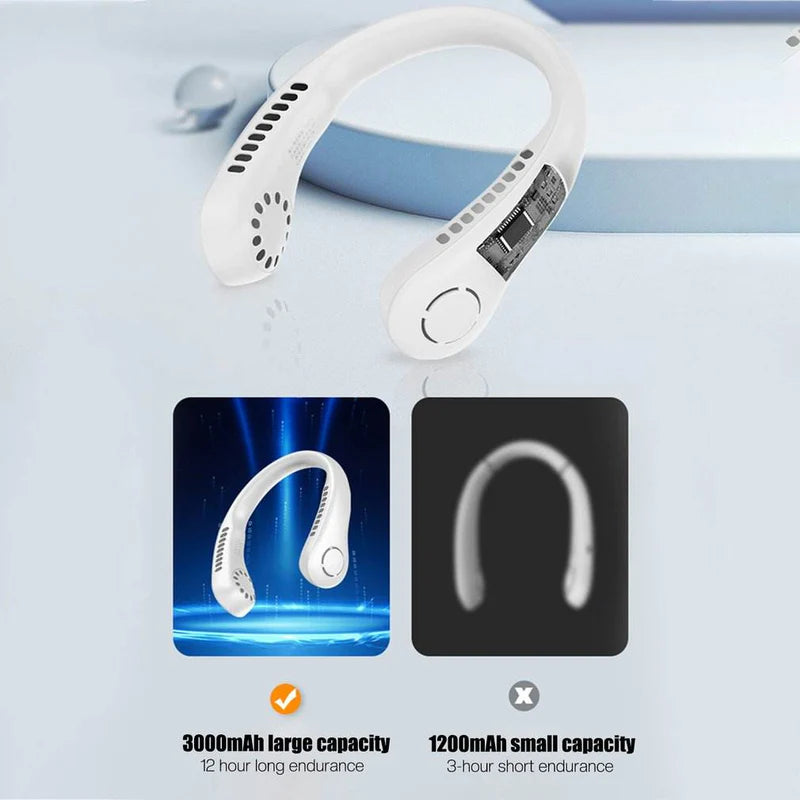 Wearable Bladeless Neck Fan
